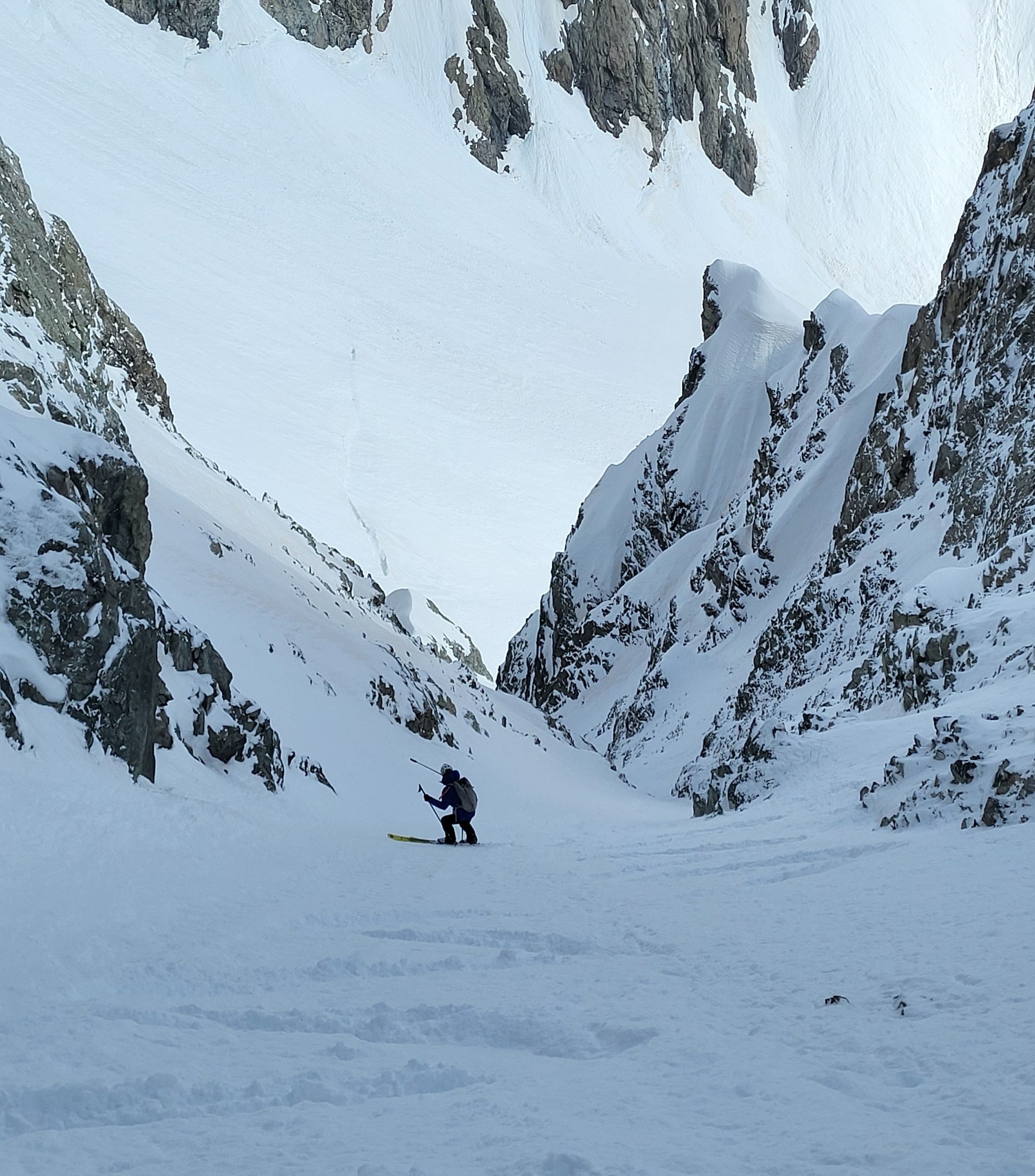 Pic Coolidge couloir dérobé