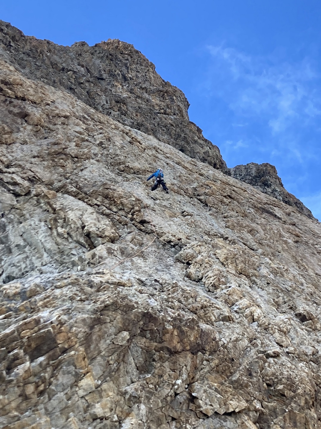 Pelvoux, arête Nord de la pointe Puiseux