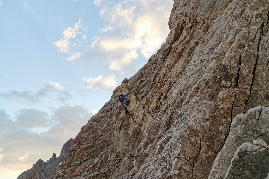 Pelvoux, arête Nord de la pointe Puiseux