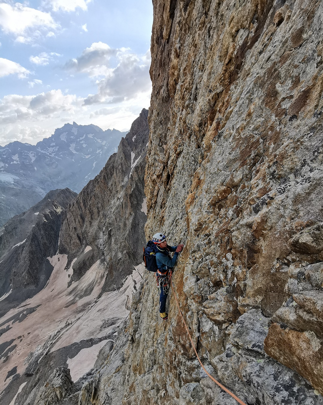 Pelvoux, arête Nord de la pointe Puiseux