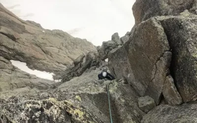 Aiguille du Moine | voie Contamine-Labrunie