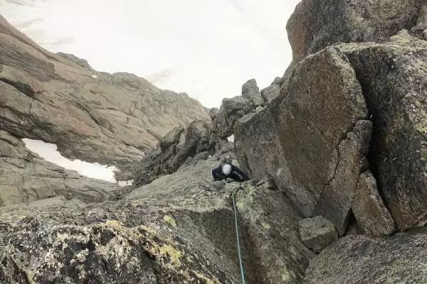 Aiguille du Moine | voie Contamine-Labrunie