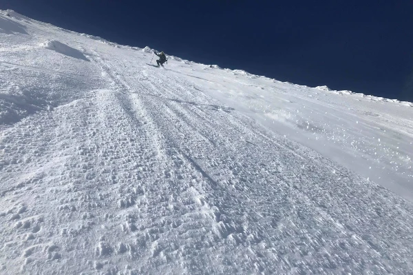 Barre des Écrins à ski