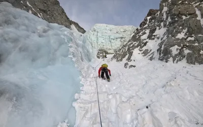 Pelvoux | couloir Chaud