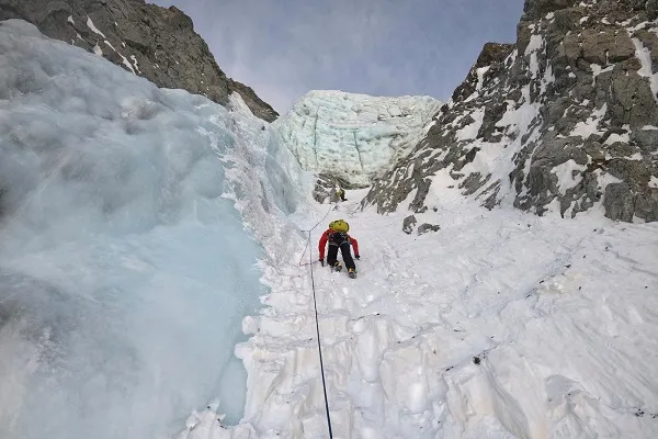 Pelvoux | couloir Chaud