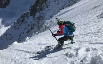 Mallory Porter | face Nord de l&rsquo;Aiguille du Midi
