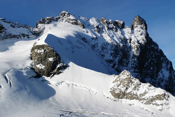 Meije Orientale en parapente