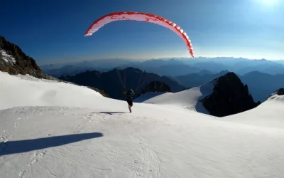 Pelvoux en parapente
