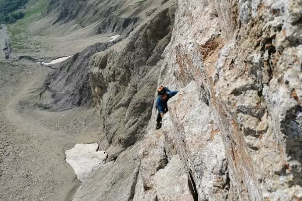 Pic de Bure | voie Desmaison