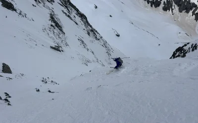 Pic Maître face Nord et couloir Nord du col du Diable