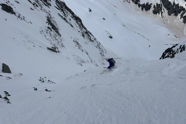 Pic Maître face Nord et couloir Nord du col du Diable