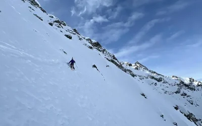 Pic du glacier d’Arsine | face Nord